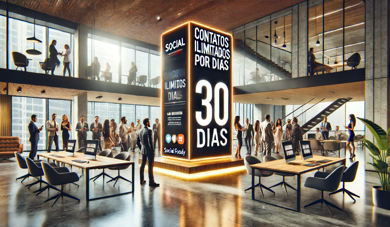 Contatos ilimitados 30 dias