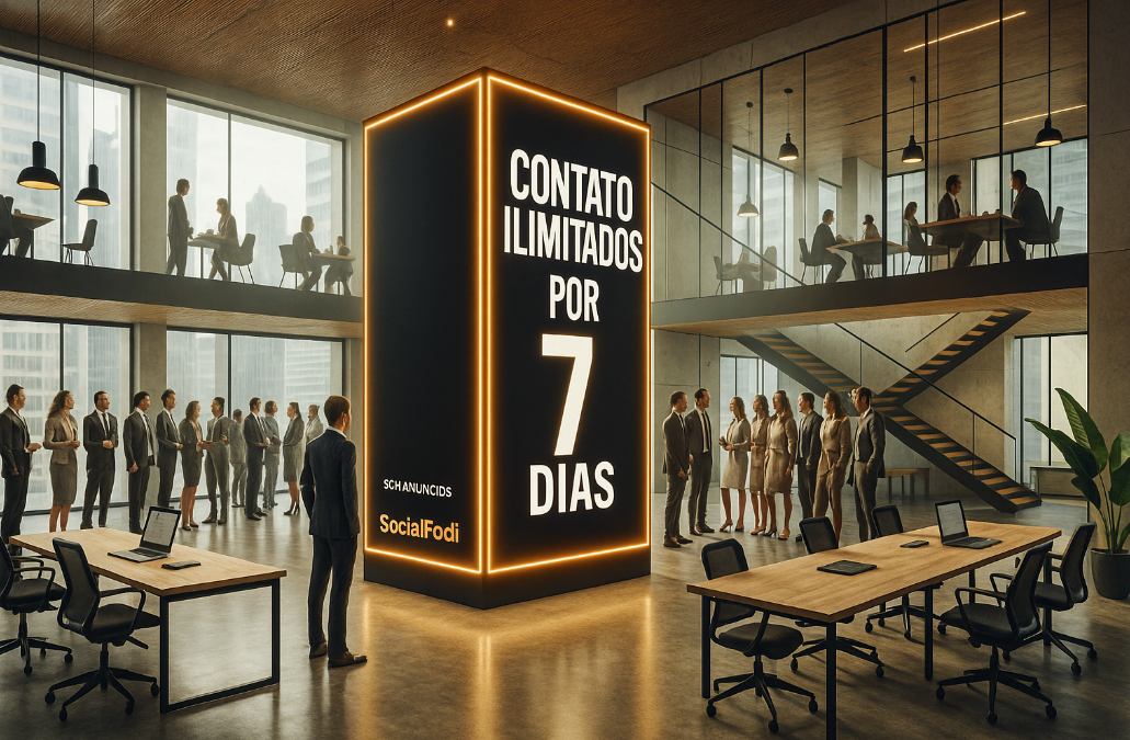 Contatos ilimitados por 7 dias